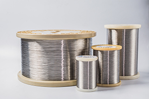 Flat wire with stainless steel wire